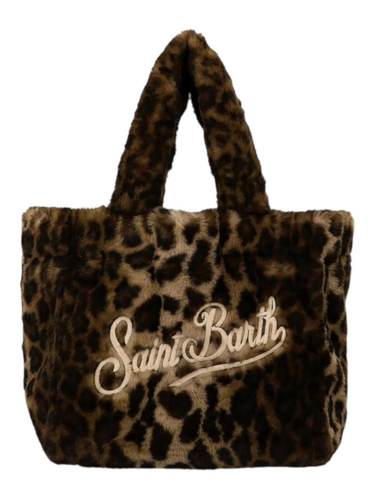 MC2 SAINT BARTH Borsa Donna  COLETTE SOFT FUR 00291I LEOPARD 1910 EMB