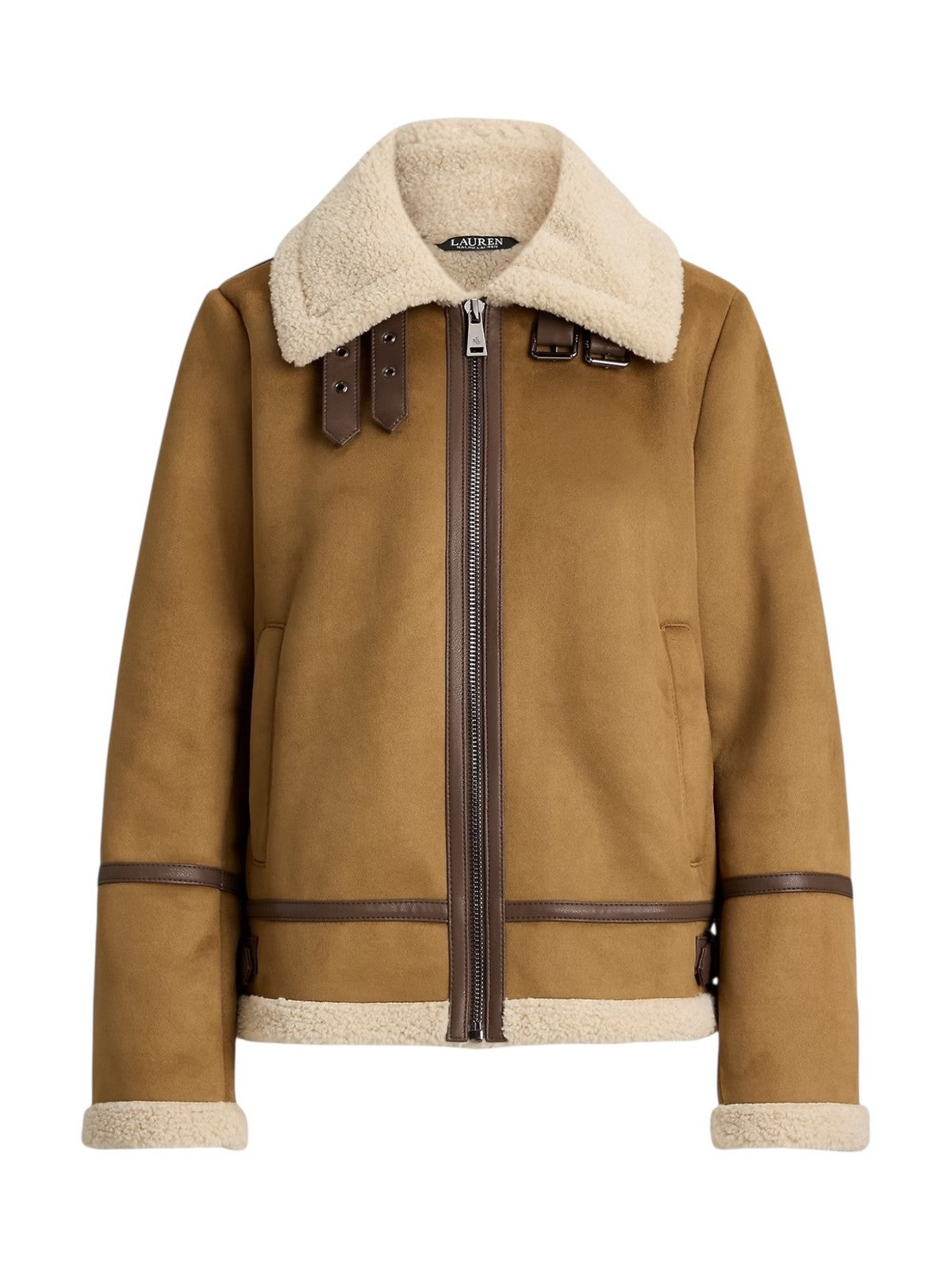 LAUREN RALPH LAUREN Cappotto Donna "FX SH SB 24""-UNLINED-COAT" 297P04122 002 camel