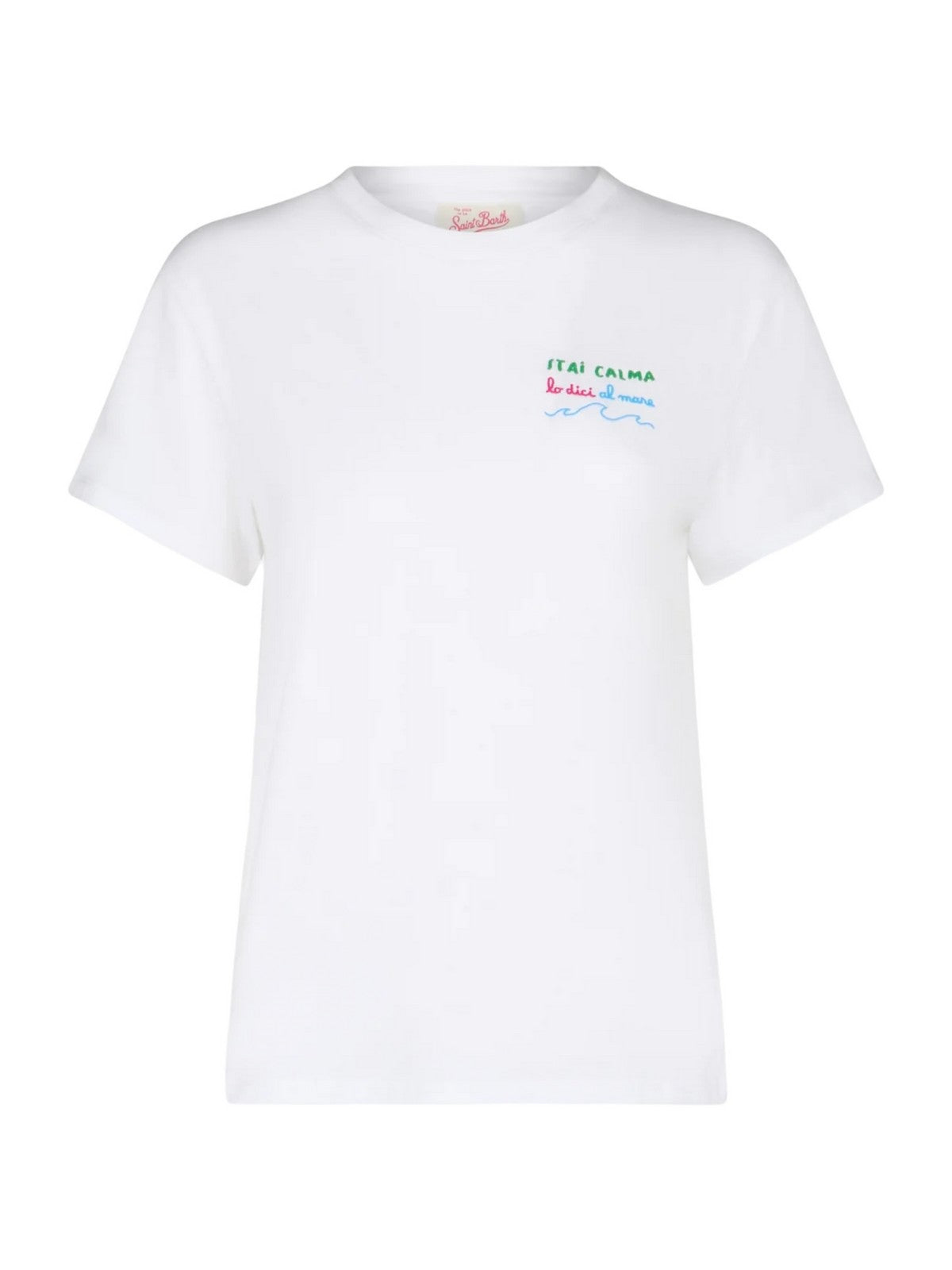 MC2 SAINT BARTH T-Shirt e Polo Donna  EMILIE 03053F Bianco