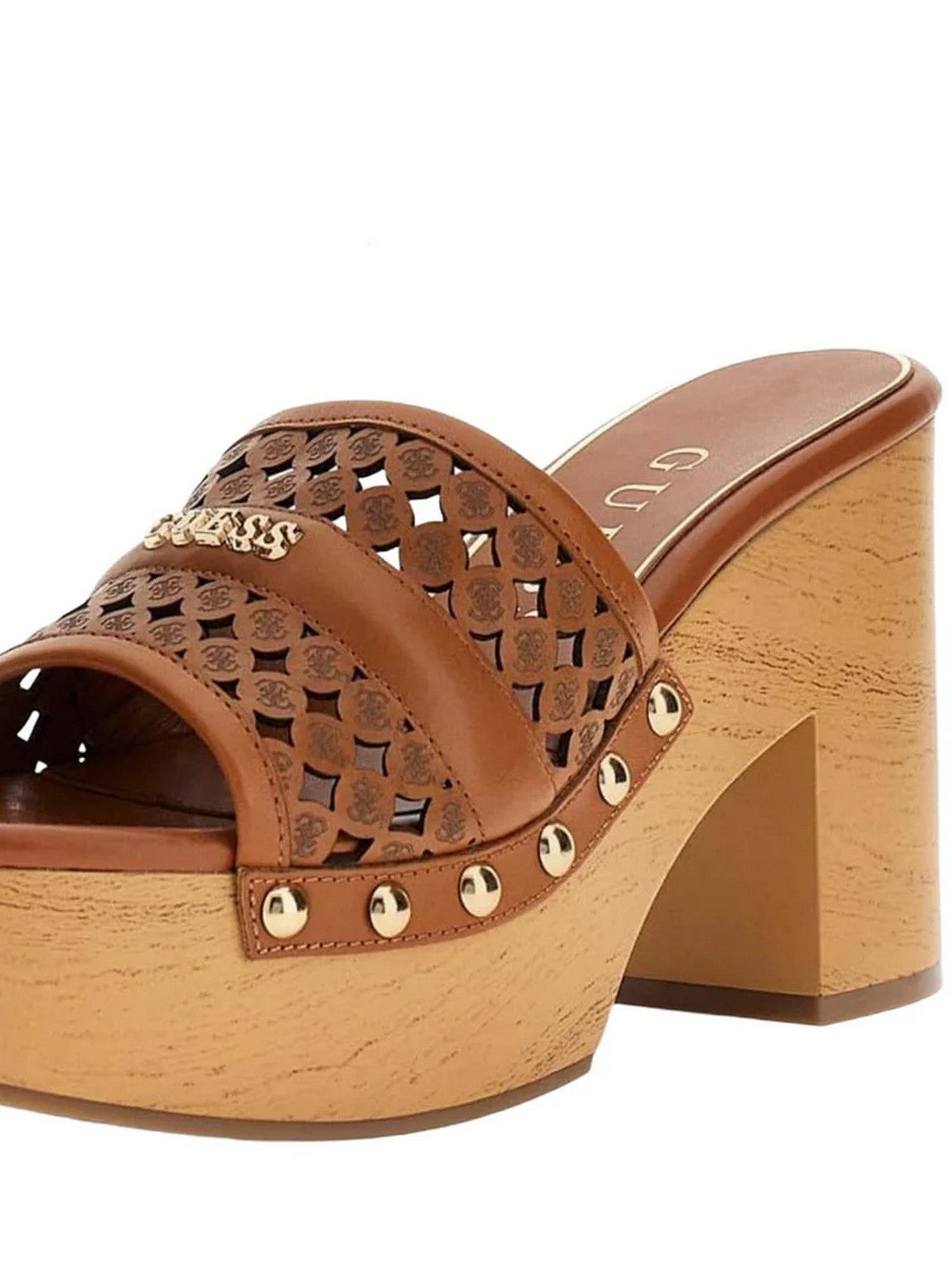 GUESS Sandalo Donna QUILL2 FLJ2LL LEA04 BROWN BROWN
