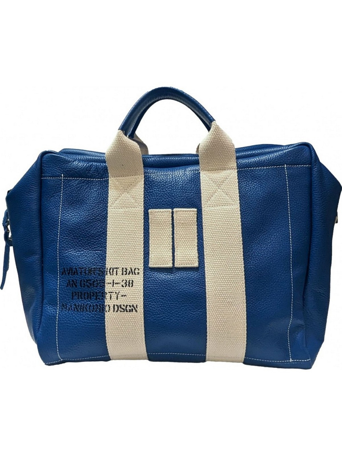 MANIKOMIO DSGN Borsa Uomo Icon leather AN6505-1 PM11 Blu