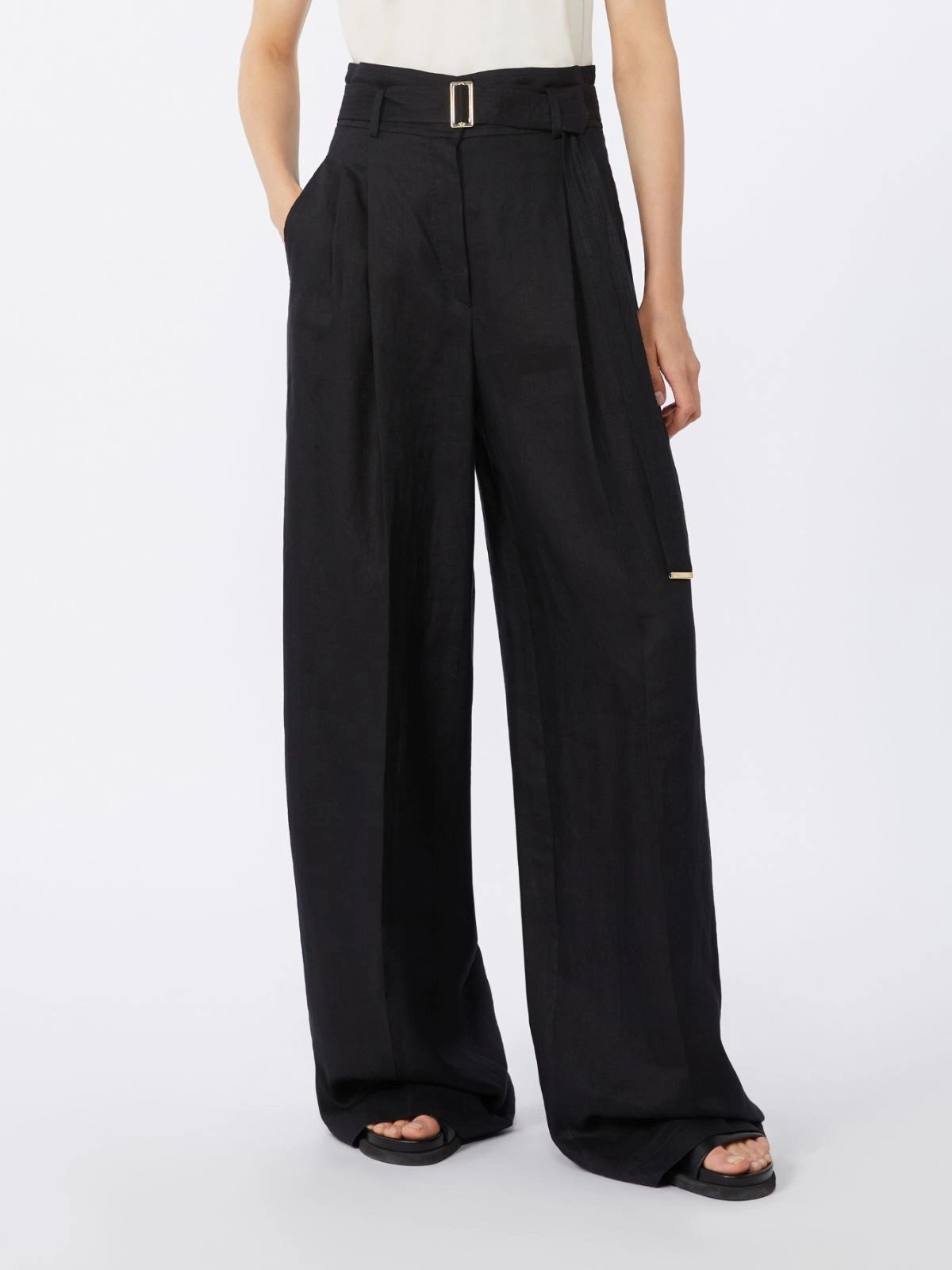 MAX MARA STUDIO Pantalone Donna MSTMATERIA 2616131092600 035 Nero