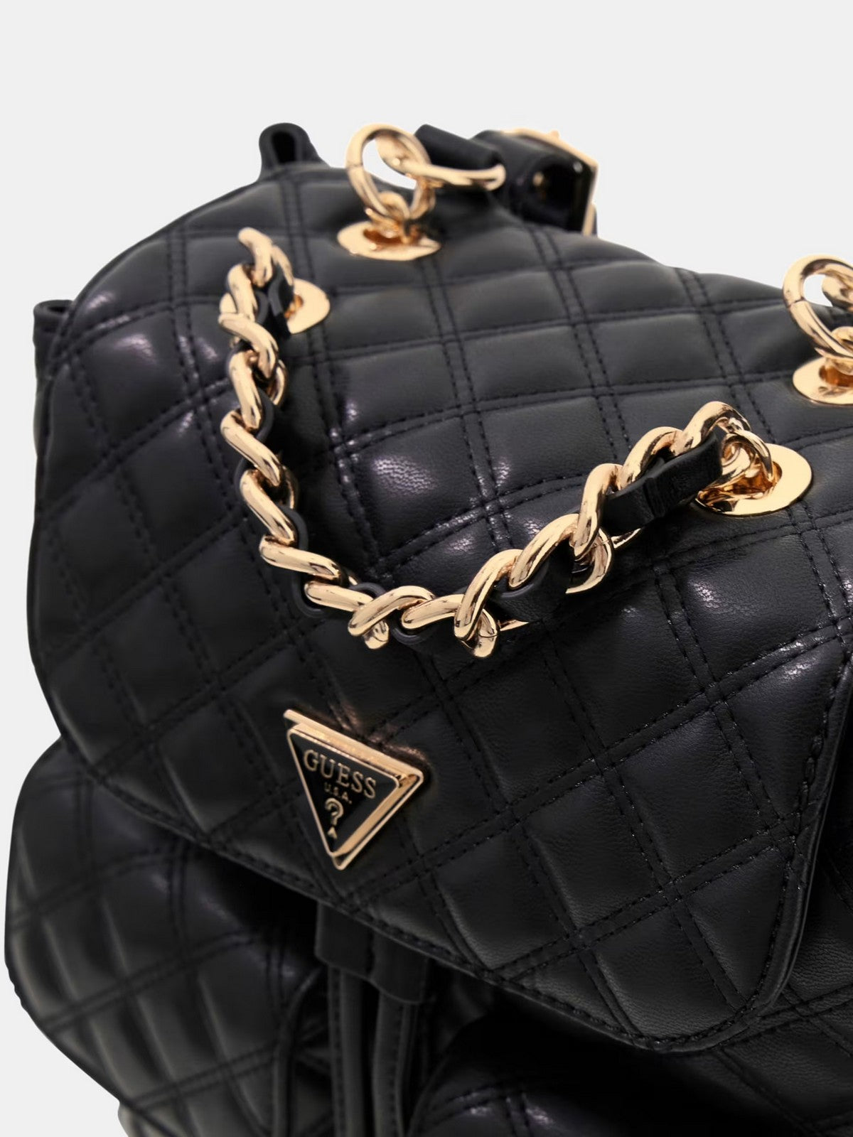 GUESS Zaino Donna GIULLY II FLAP BACKPACK HWQG96 73330 BLA BLACK