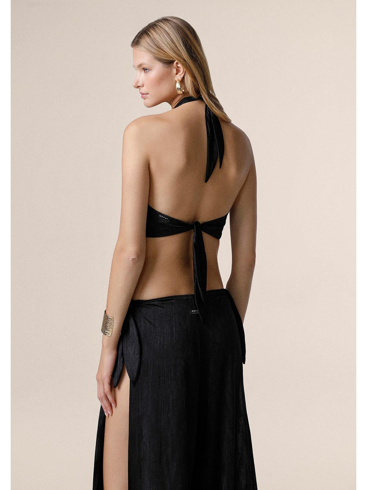 ME FUI Top Donna  MF25-0327BK BLACK gioboutiqueweb