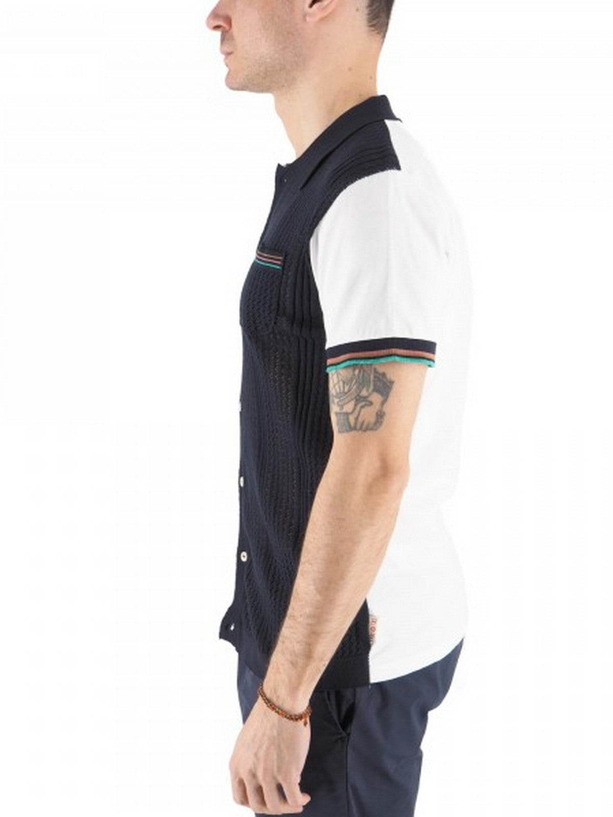 BOB Camicia Uomo  AN/P25RIK UNICA B Blu