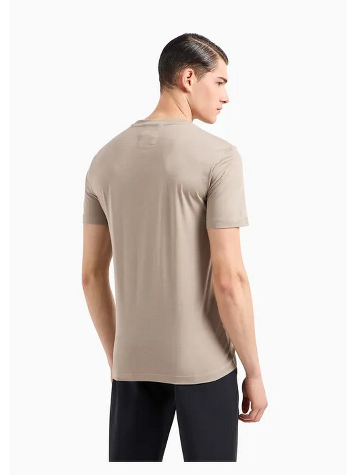 Emporio Armani T-shirt et pôle masculin 8n1tn5 1jpzz 0148 beige