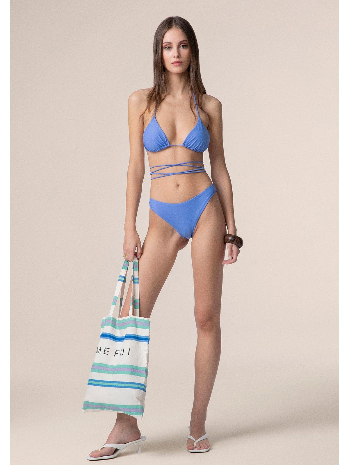 ME FUI Costume da bagno Donna  MF25-0100_SB SKY BLUE gioboutiqueweb