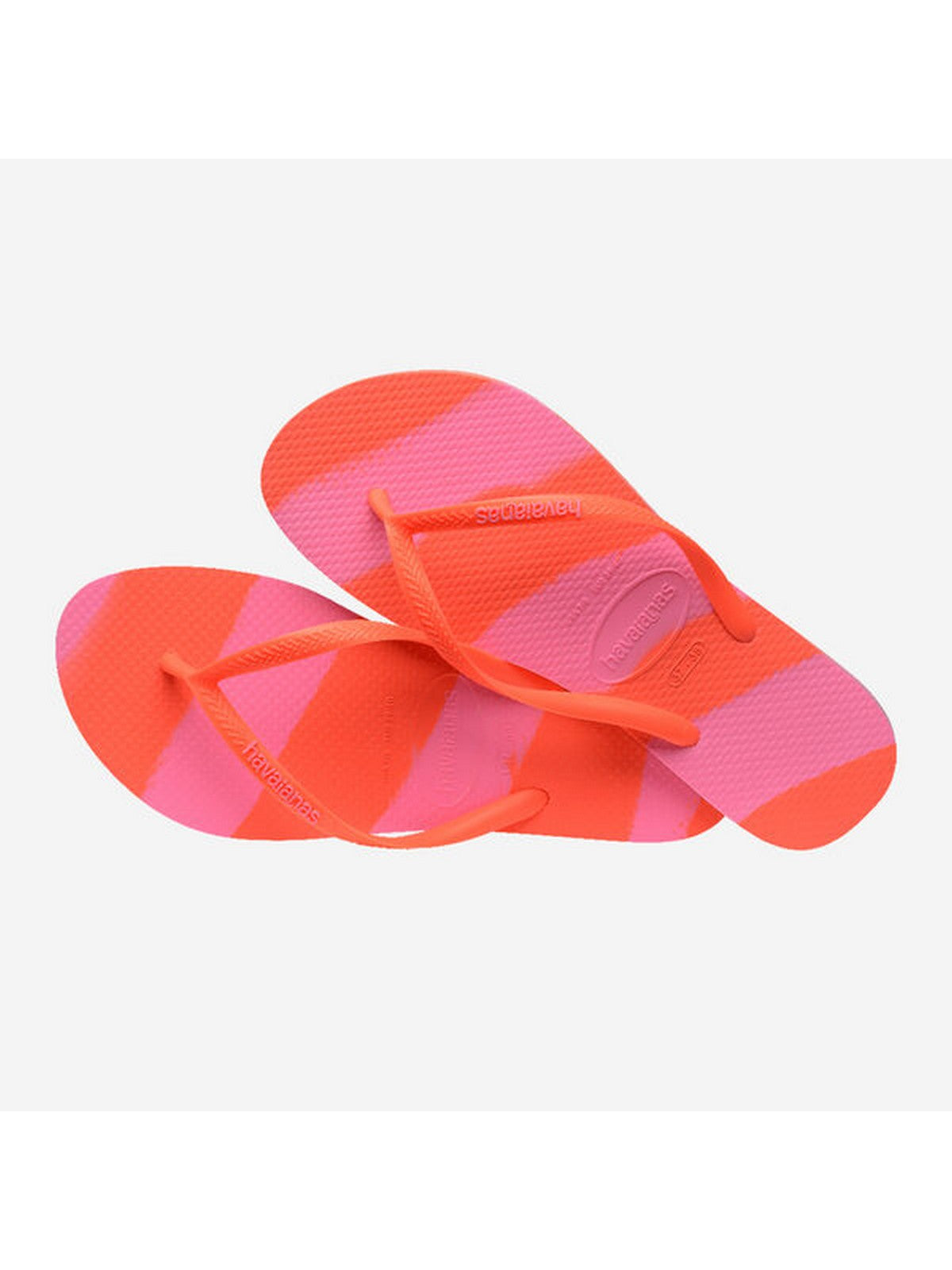 Havaianas Flip Flops Woman Hav. Slim Color Fun 4149323.5572 czerwony