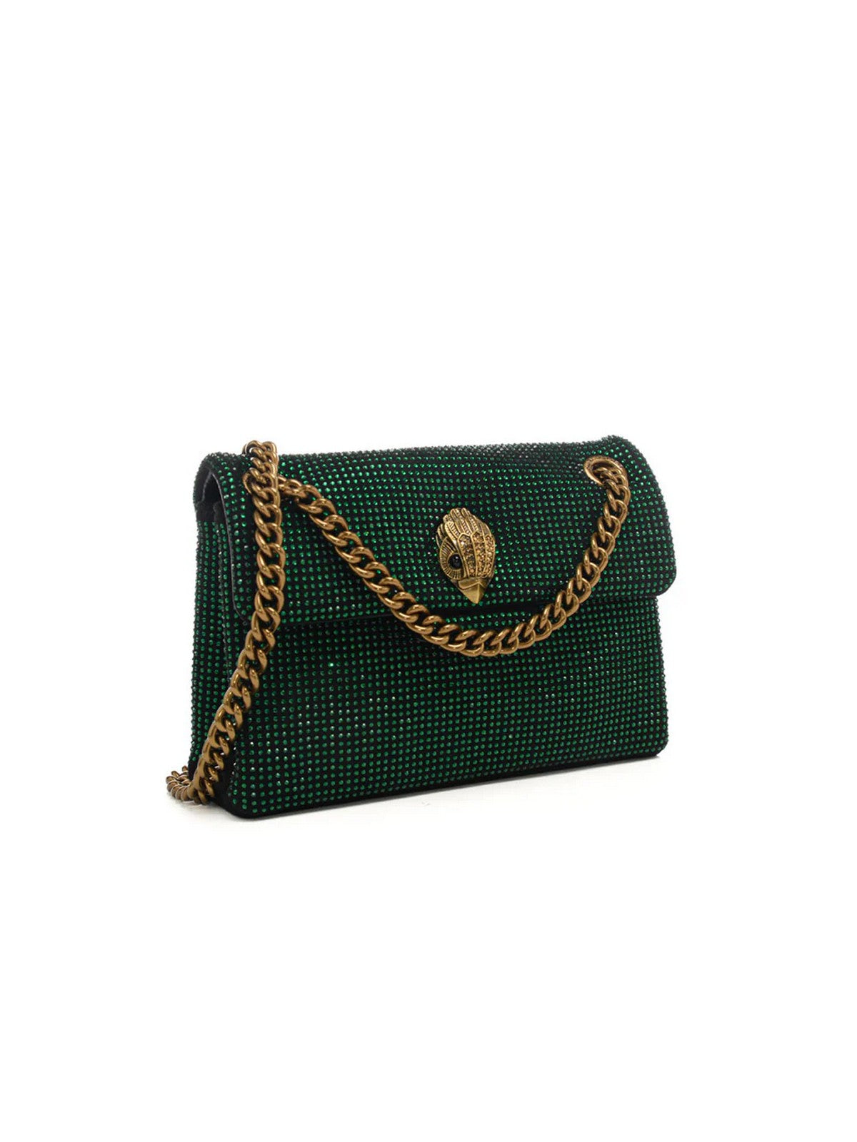 KURT GEIGER Borsa Donna FABRIC MINI KENSINGTON 5018175609 GREEN COMB GREEN COMB