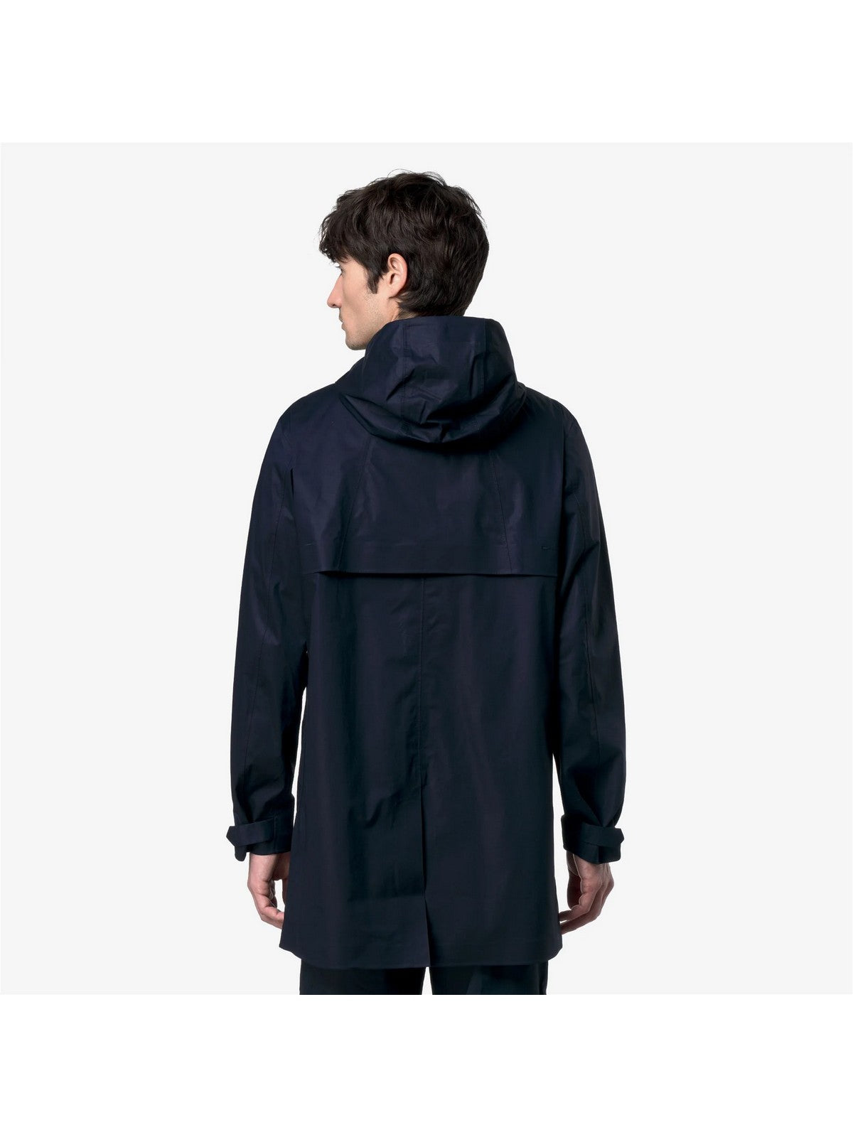 K-WAY Giubbino Uomo TOMMY COTTON 3LAYERS K1122TW K89 BLUE DEPTH