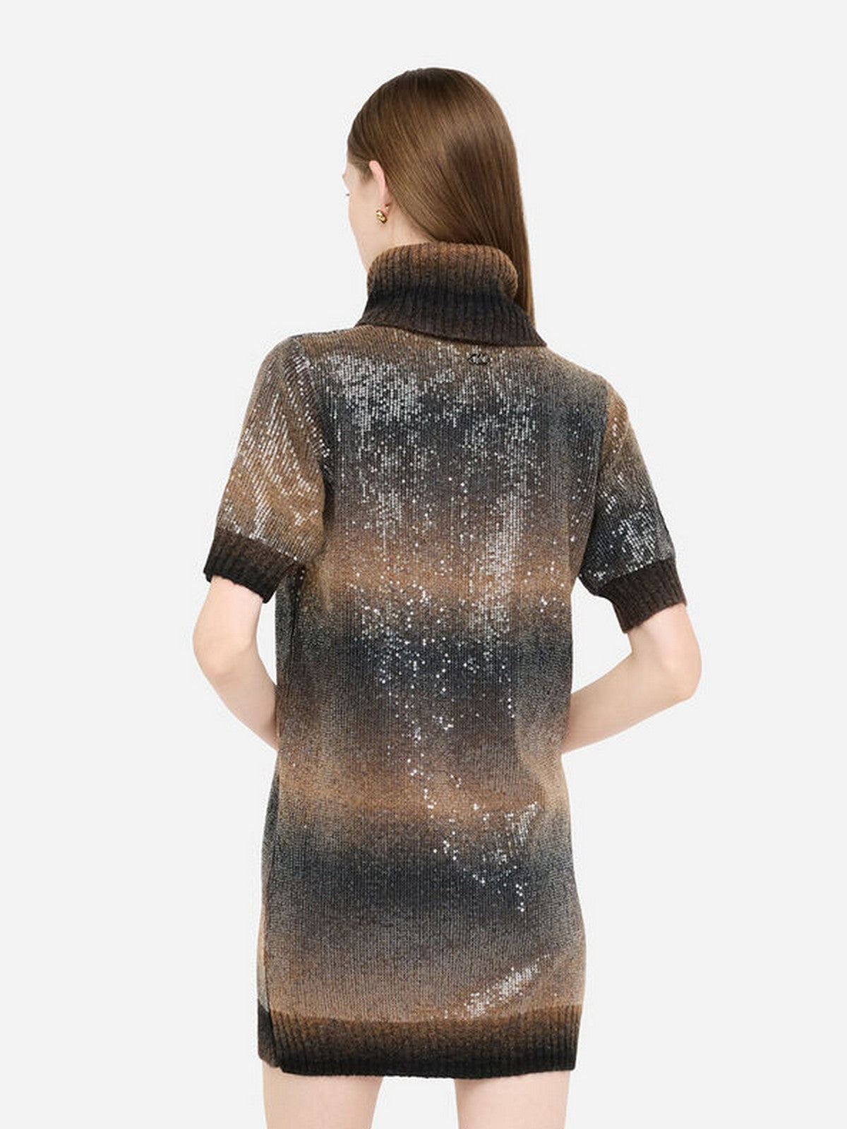 LIU JO WHITE Abito Donna  MF5247MA14R S9472 Brown shaded