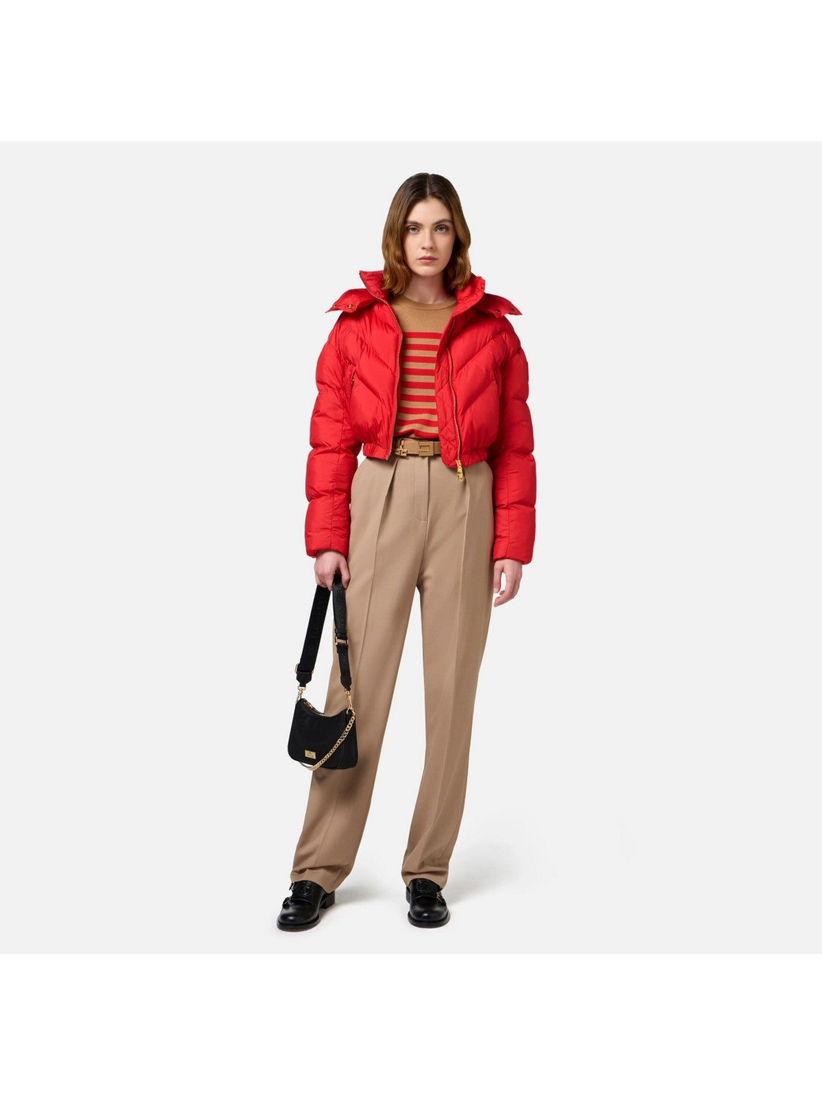 ELISABETTA FRANCHI Veste à la duvet des femmes PI73D46E2 CG5 Red