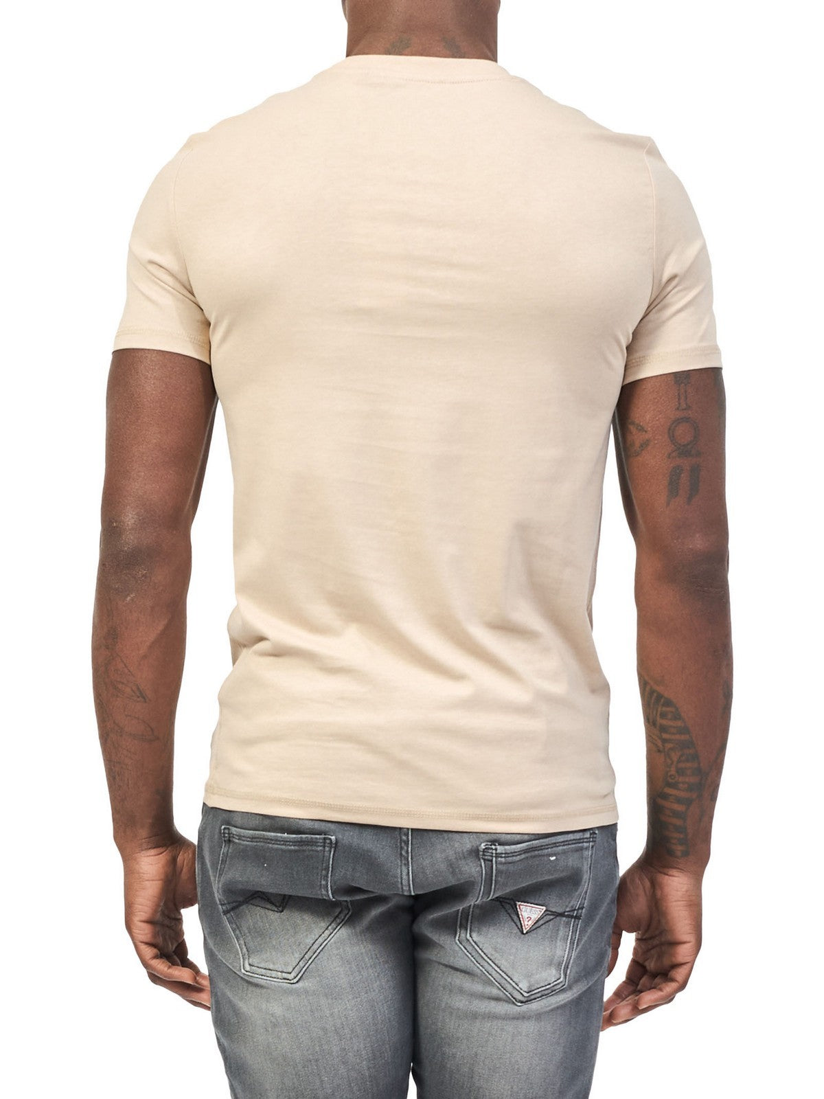 GUESS T-shirt Uomo AIDY CN SS TEE M2YI72 I3Z14 G1DR NEUTRAL SAND gioboutiqueweb