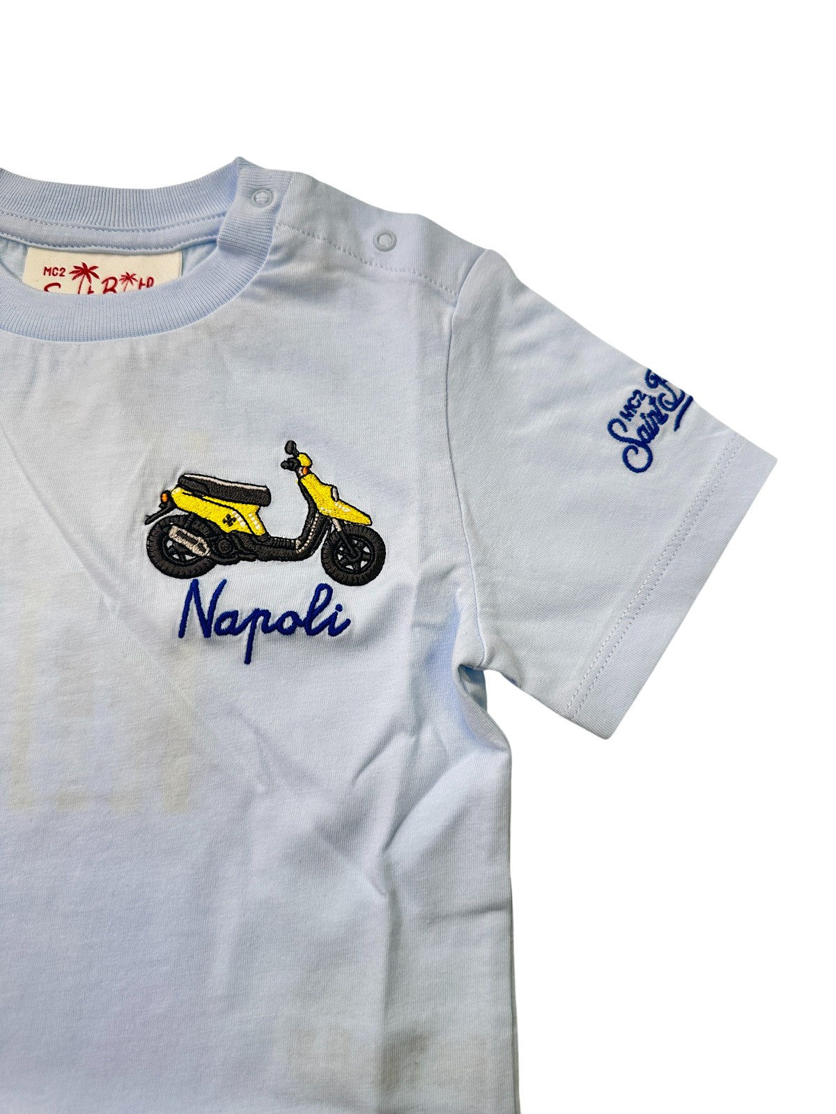 MC2 SAINT BARTH T-shirt Bambini e ragazzi  PORTOFINO JR 03321L NAPOLI SCOOTER 31 EMB
