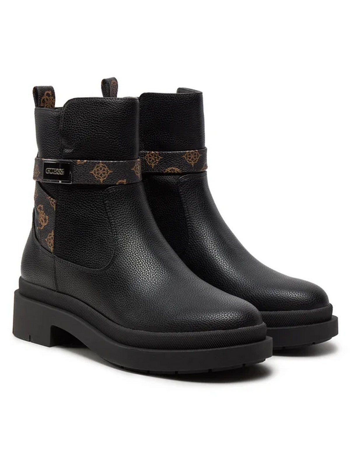 Guess Boots and boots Woman Over2 Fltove Fall10 Blkbbr Nero