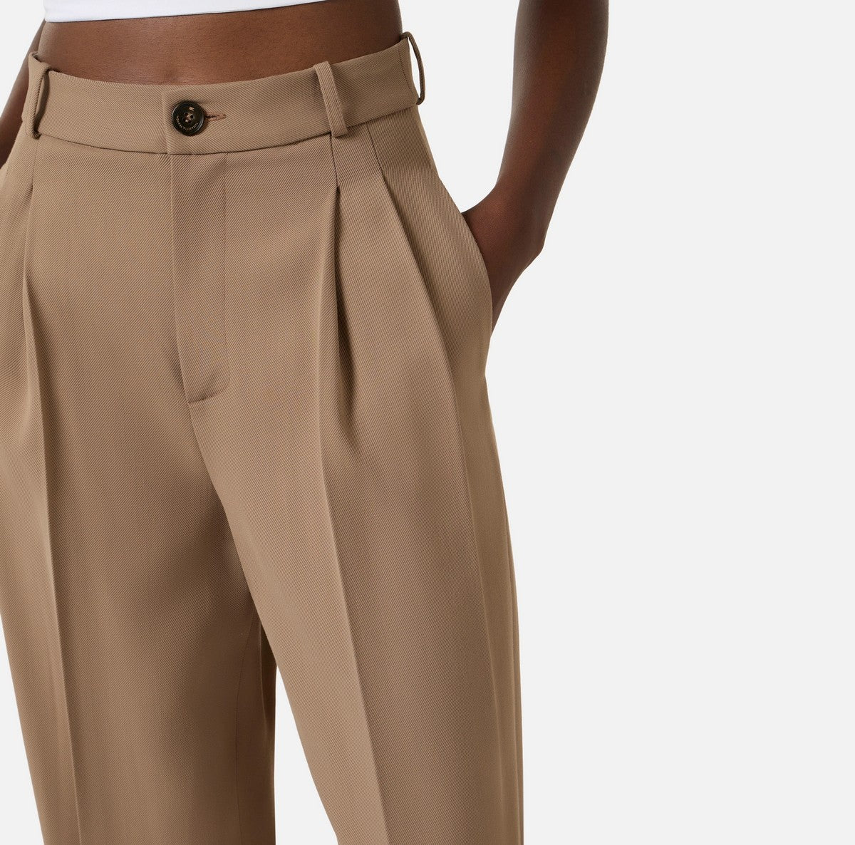 ELISABETTA FRANCHI Pantalone Donna  PA17661E2 229 ARGILLA