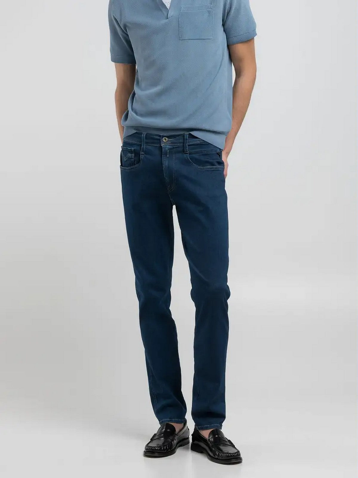 REPLAY Jeans Uomo  M914Y000661K13 007 DARK BLUE