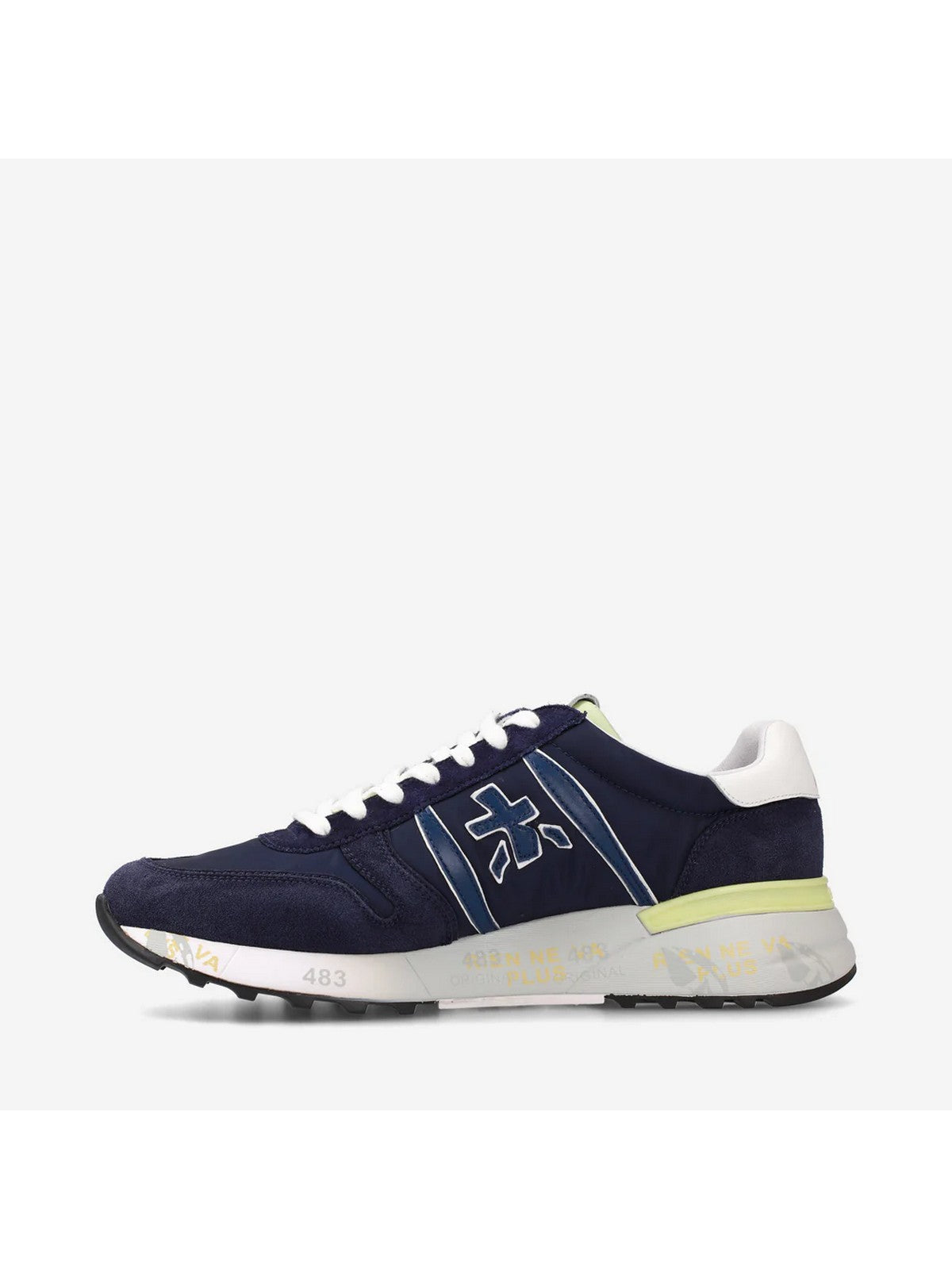 Verliehen Männer Sneaker Lander Var 6634 Blau