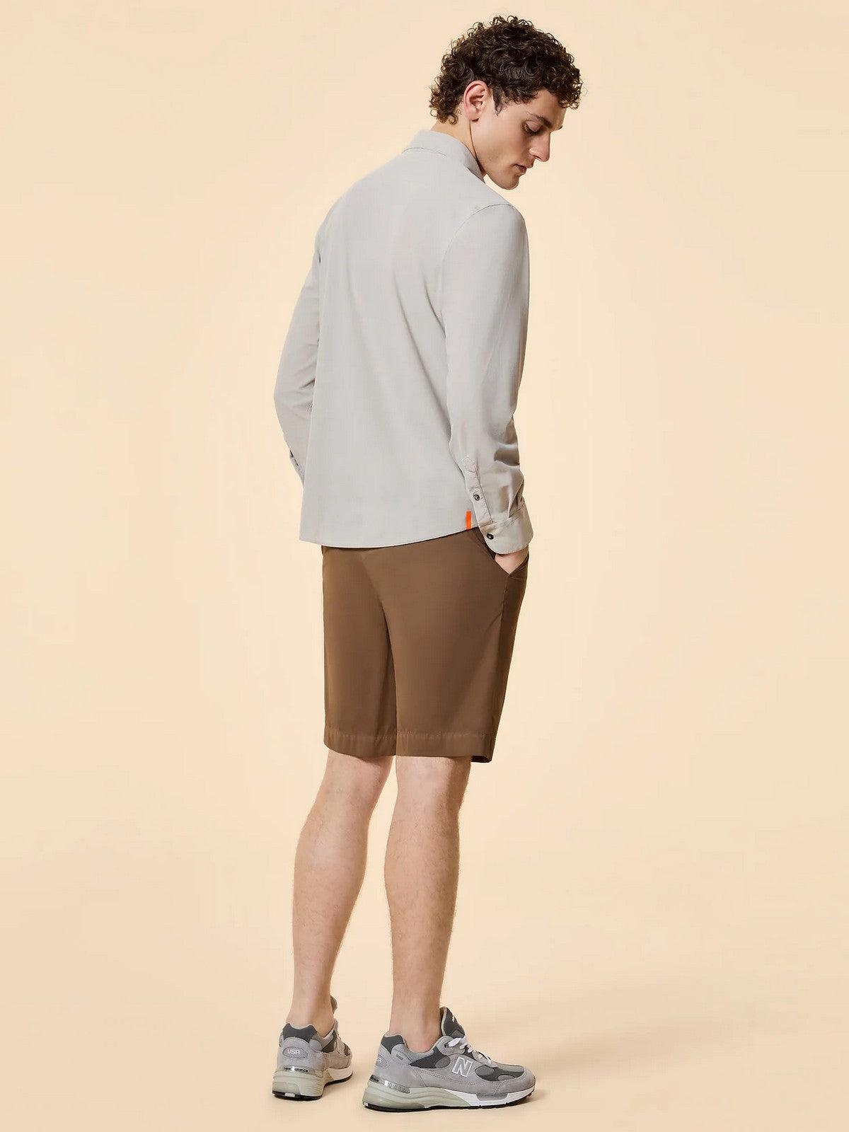 RRD Camicia Uomo  26256 85 85 WHITE SAND