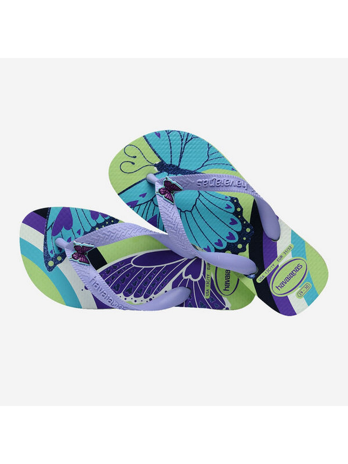 Havaianas toppons les filles et les filles Hav. Kids Fantasy 4103405.6197 alto