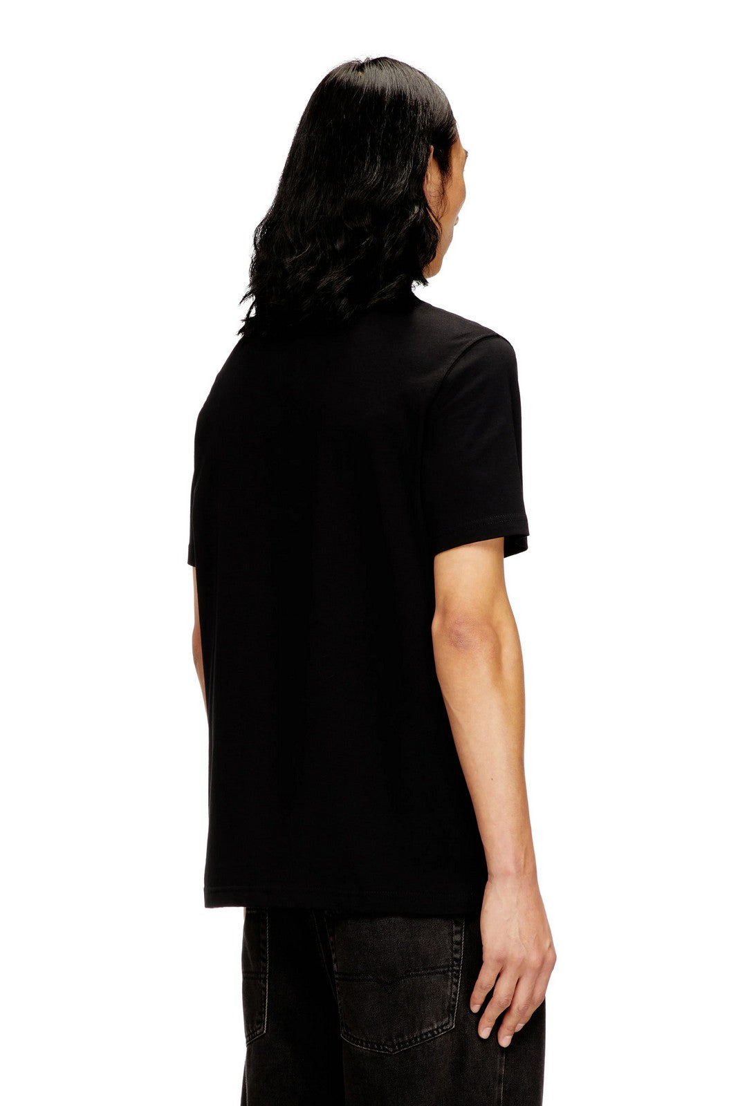 DIESEL Men's T-shirt T-ADJUST-OD T-SHIRT A17880 0CLBR 9XX 004 - DEEP/BLACK