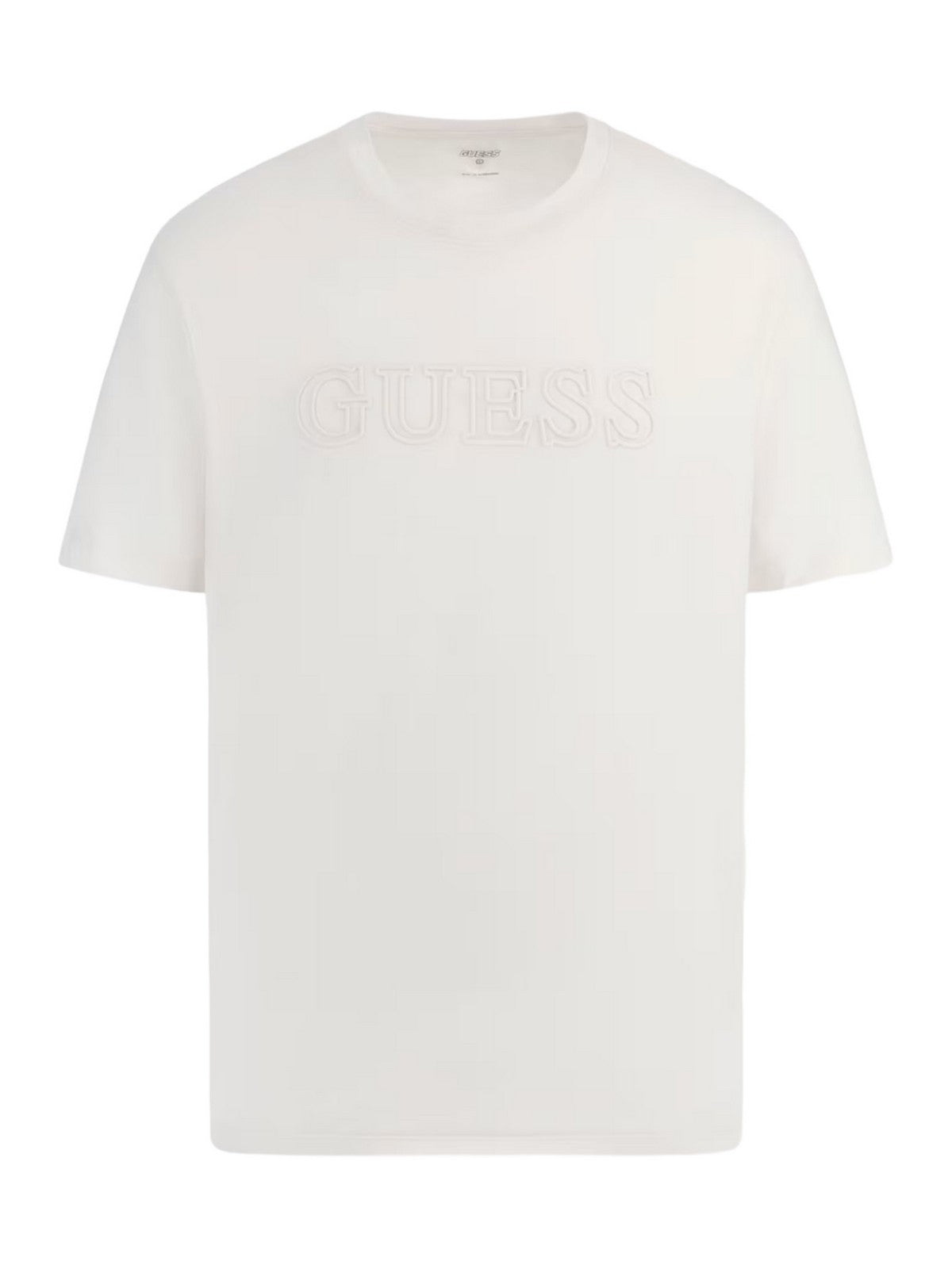 GUESS SPORT T-Shirt et Polo Homme SS ALPHY T-SHIRT Z2YI11 J1314 SCFY Blanc