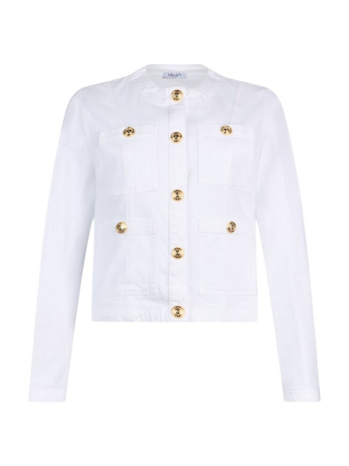 LIU JO BLUE DENIM Giubbino Donna  UA6260D0275 11111 BIANCO OTTICO