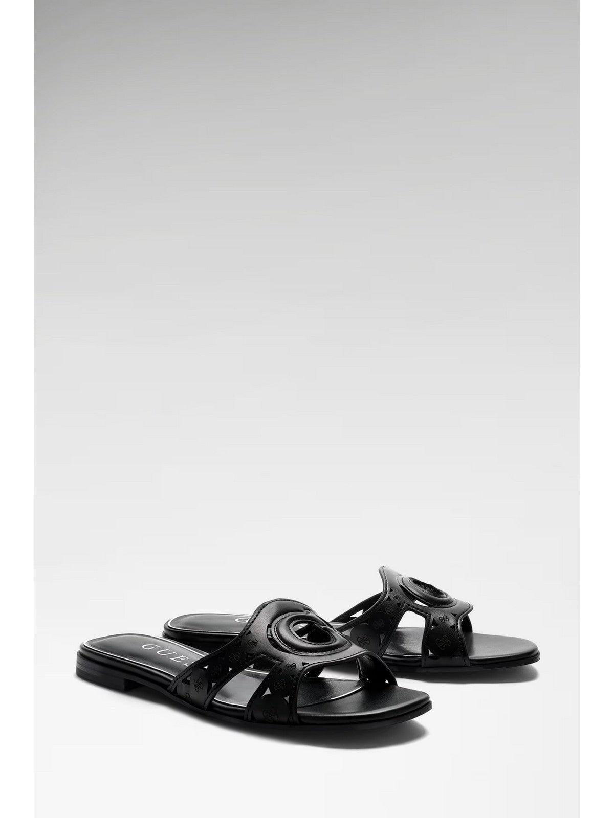 GUESS Sandalo Donna CIESTA2 FLJCS2 LEA03 BLACK BLACK