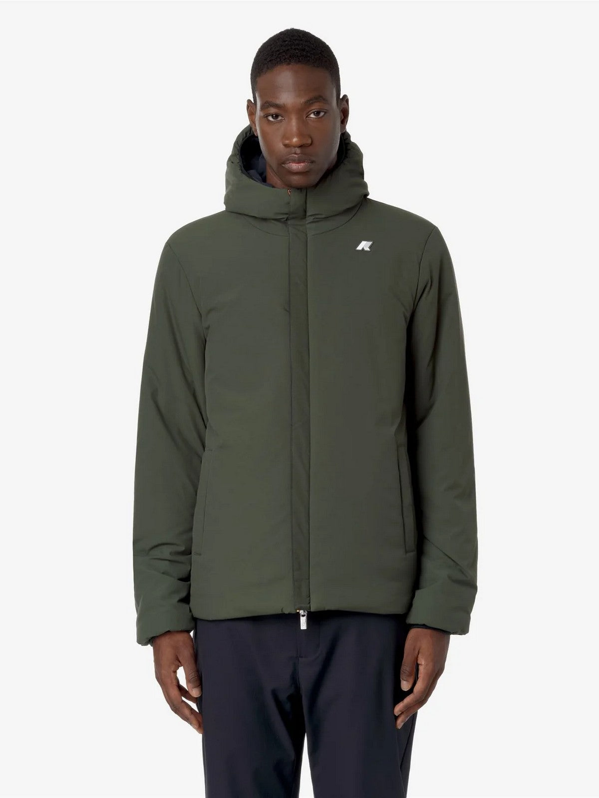 K-WAY Giubbino Uomo JACK ST WARM DOUBLE K6128VW AG5 BLUE D-GREEN B