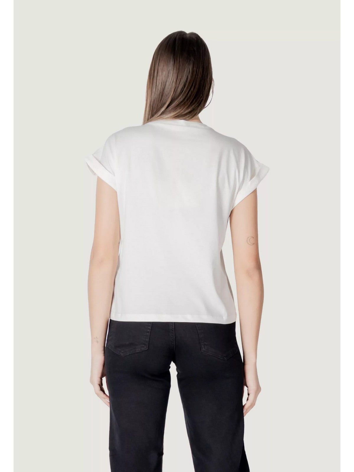 LIU JO SPORT T-shirt Donna  TA5181JS003 M9136 White milk/LiuJo gioboutiqueweb