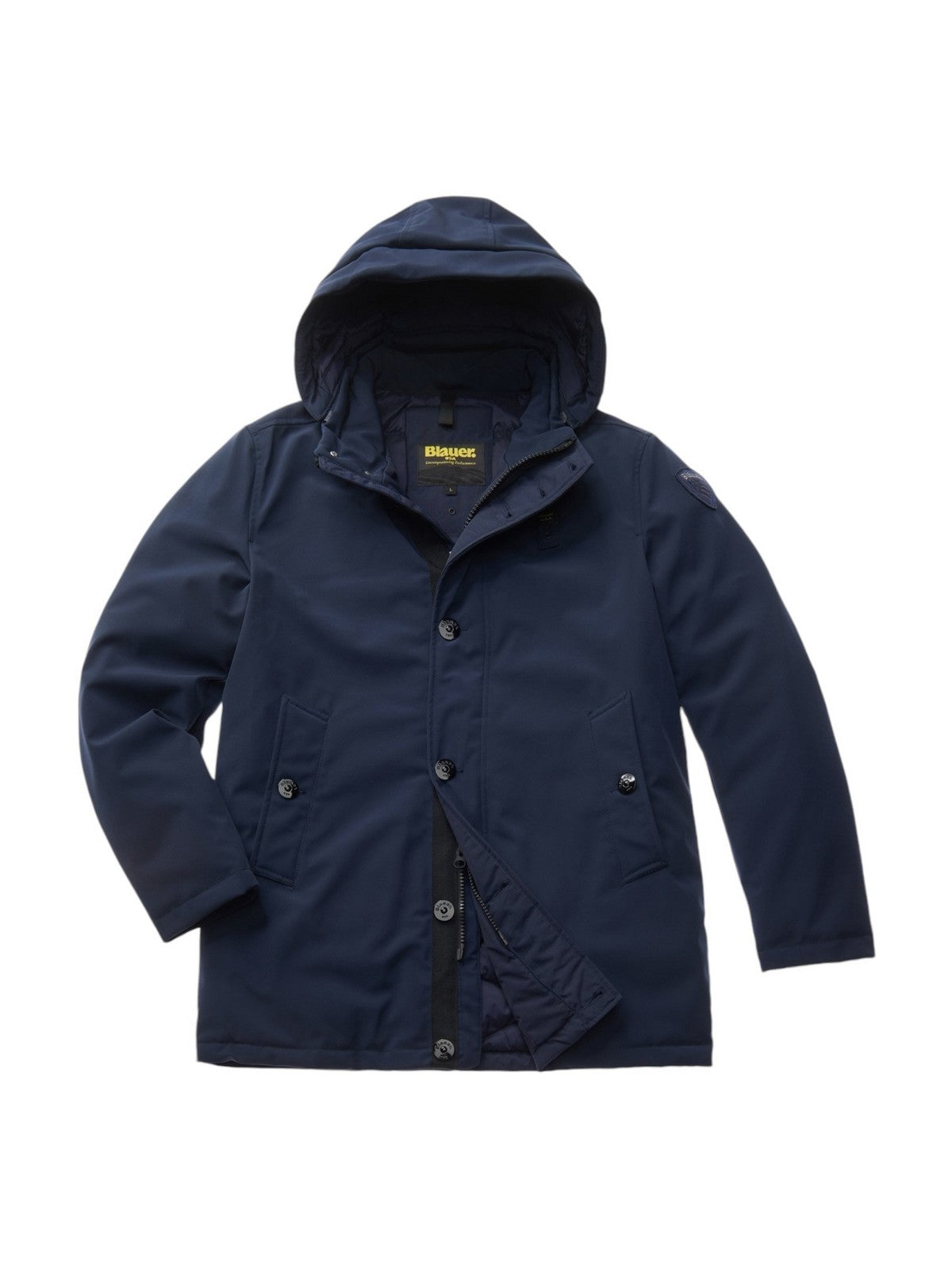 BLAUER Piumino Uomo CHESTER 24WBLUK03035 005480 888 Blu gioboutiqueweb