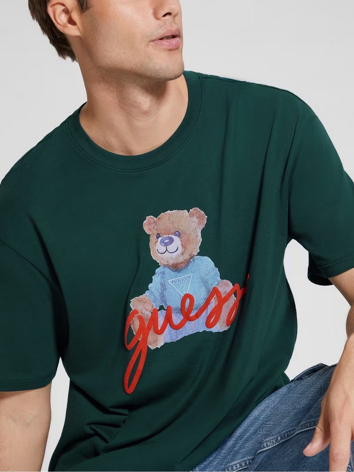 Guess teddy bear sweatshirt 2025