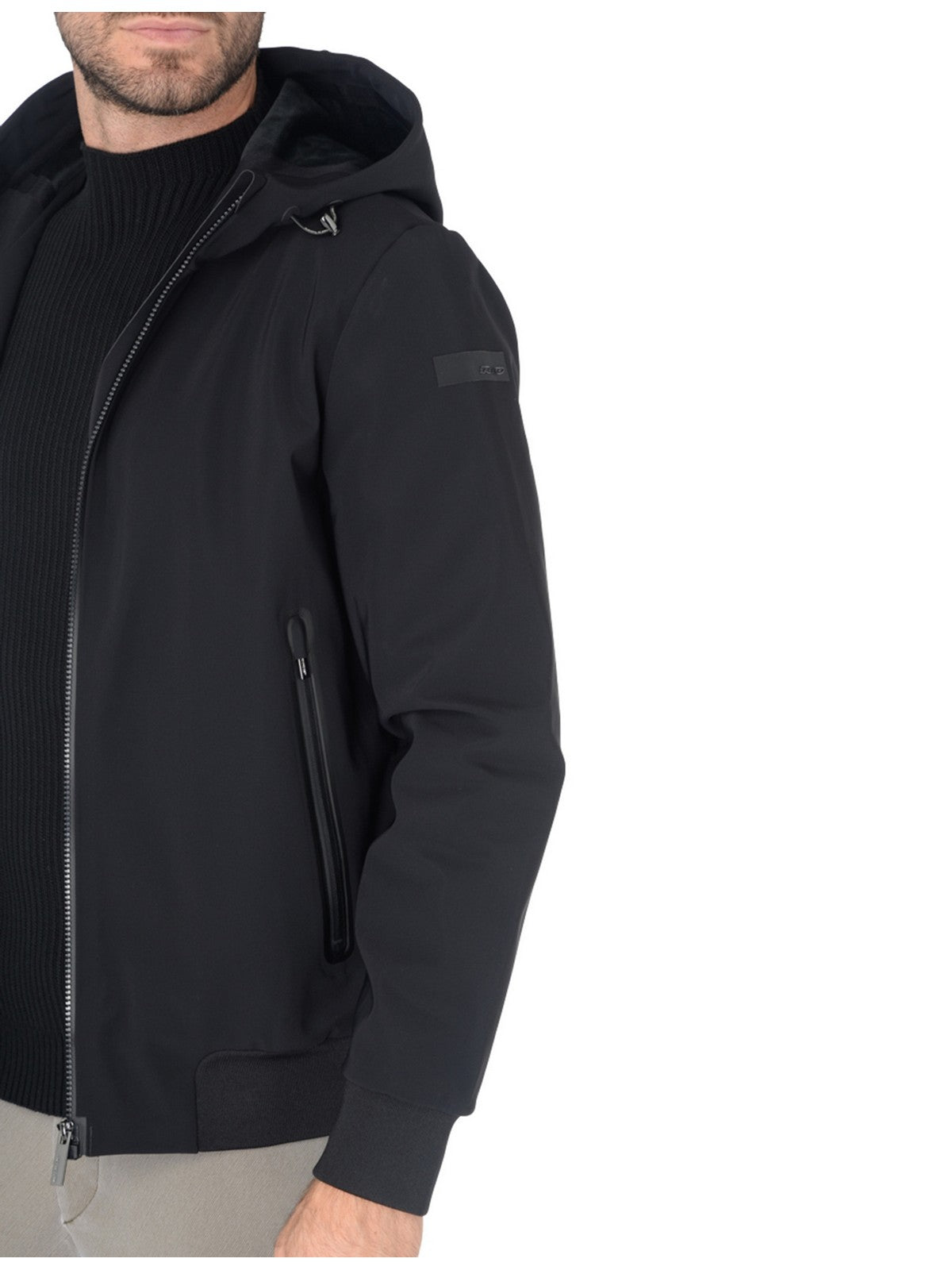 RRD Męska kurtka Winter Thermo Hood Jkt W24044 10 Czarna