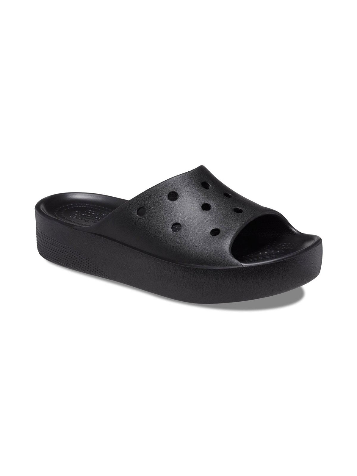 Crocs Ciabatta Woman Plataforma clásica Flip W 208180 001 Negro