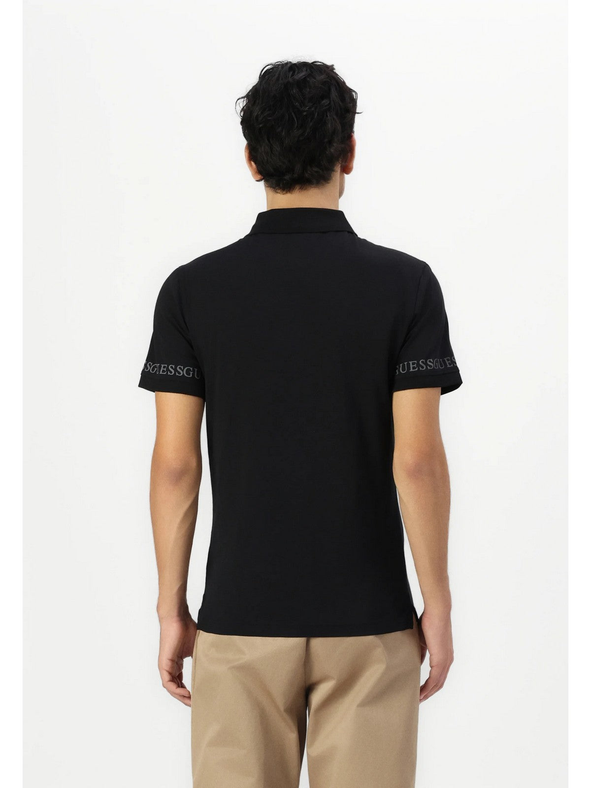 GUESS Polo Uomo NOLAN SS POLO M5RP66 J1314 JBLK Jet Black A996