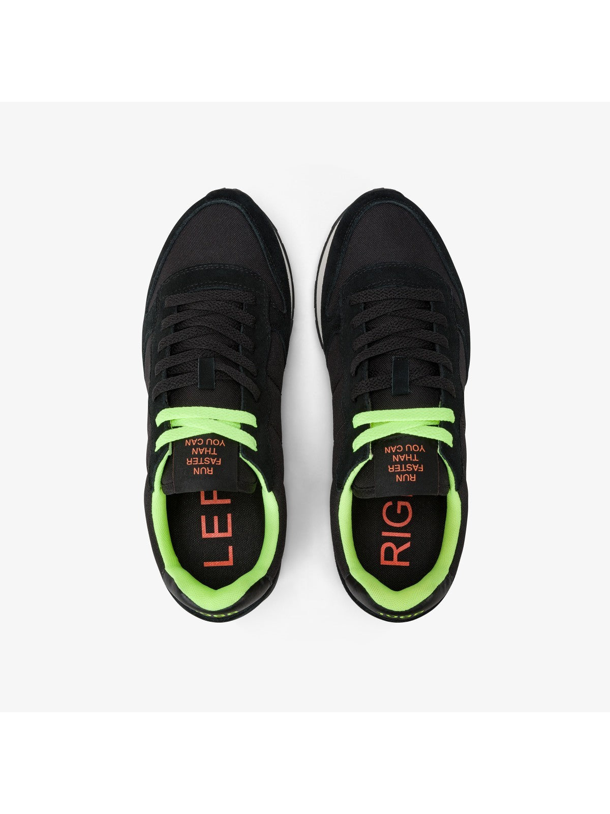 SUN68 Sneaker Uomo Tom fluo Z44102 11 Nero gioboutiqueweb