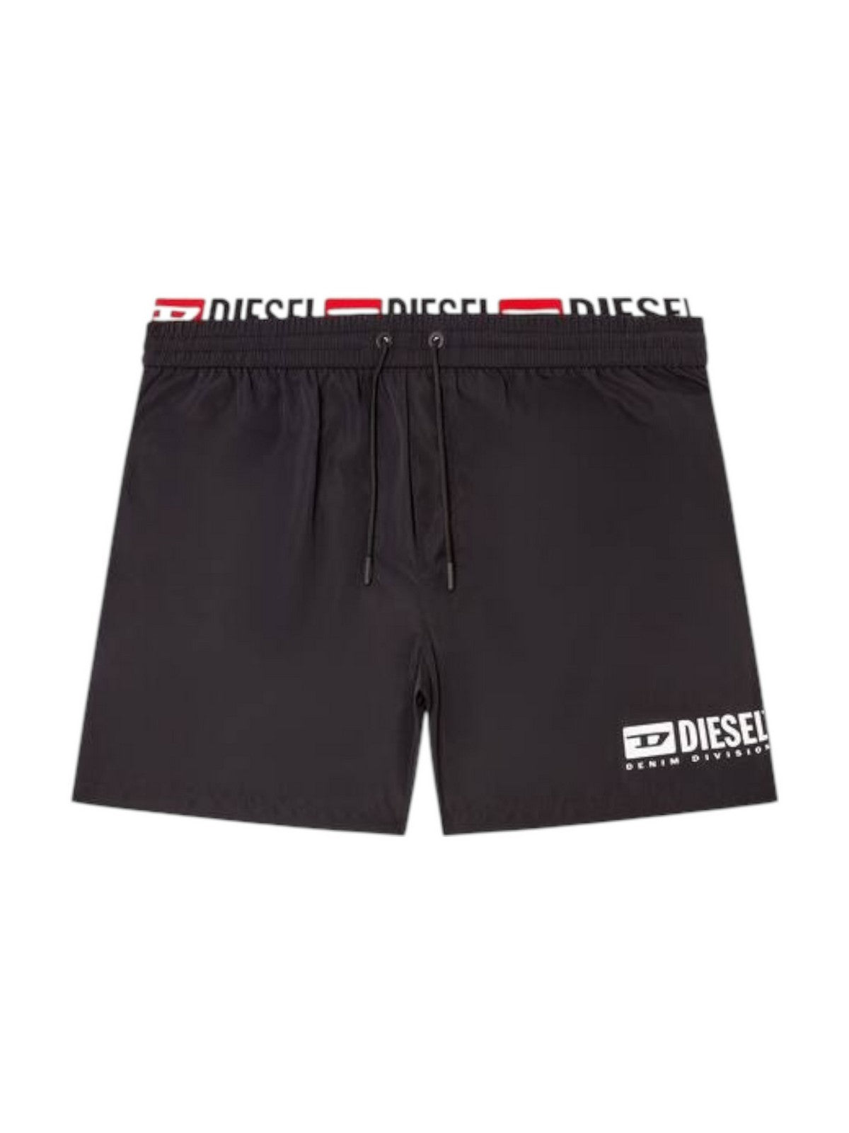 DIESEL Costume da bagno Uomo VISPER-41-D-CORE BOXERS A16301 0NJAS E0013 014 - BLACK/WHITE