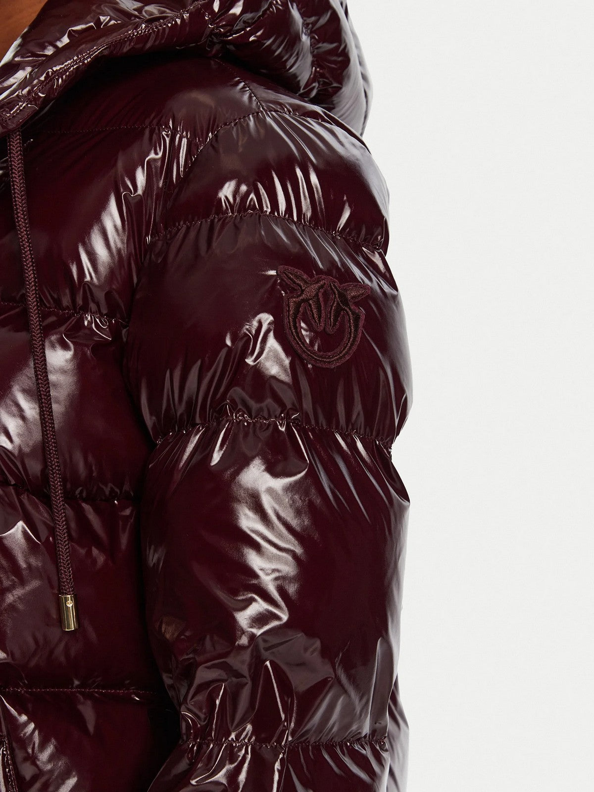 PINKO Piumino Donna ELEODORO CABAN 101597-A2P7 RR7 BORDEAUX SCURO