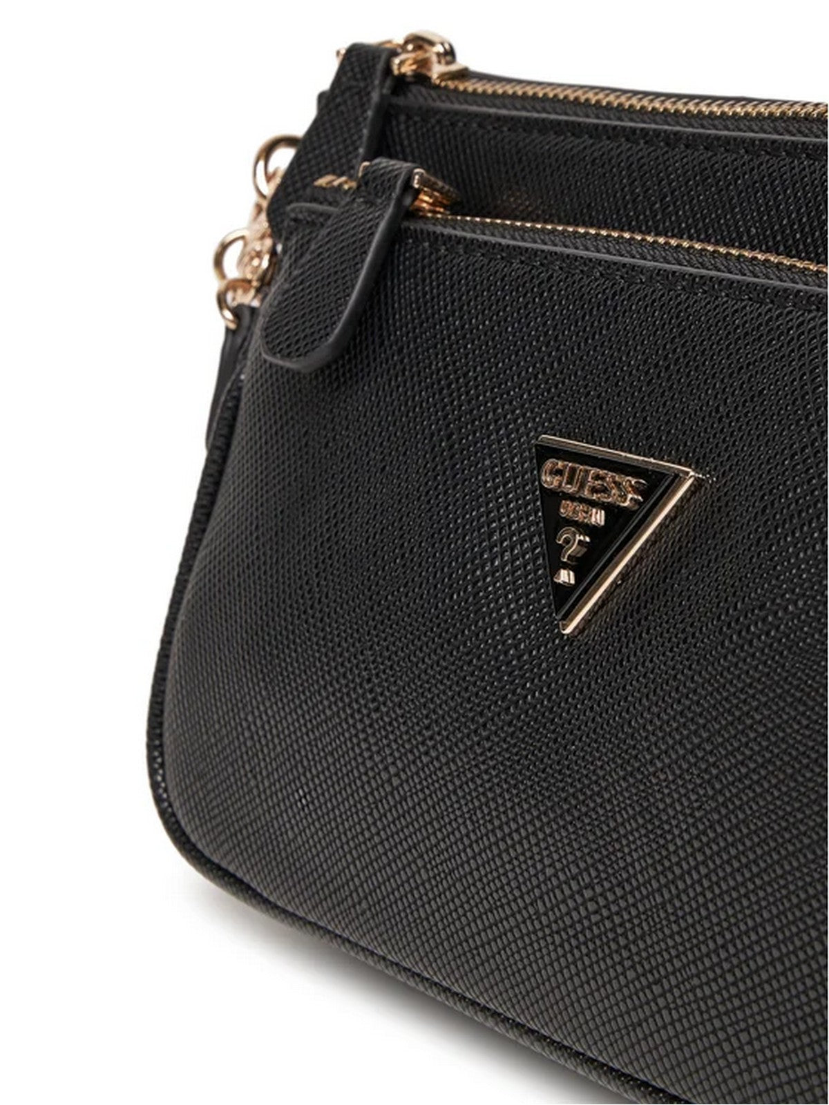 GUESS Borsa Donna NOELLE II DBL POUCH CROSSBODY HWZG96 72710 BLA BLACK