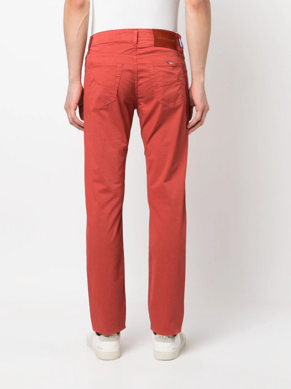 JACOB COHEN Pantalone Uomo  U Q E04 36 S 4216 N20 Rosso gioboutiqueweb