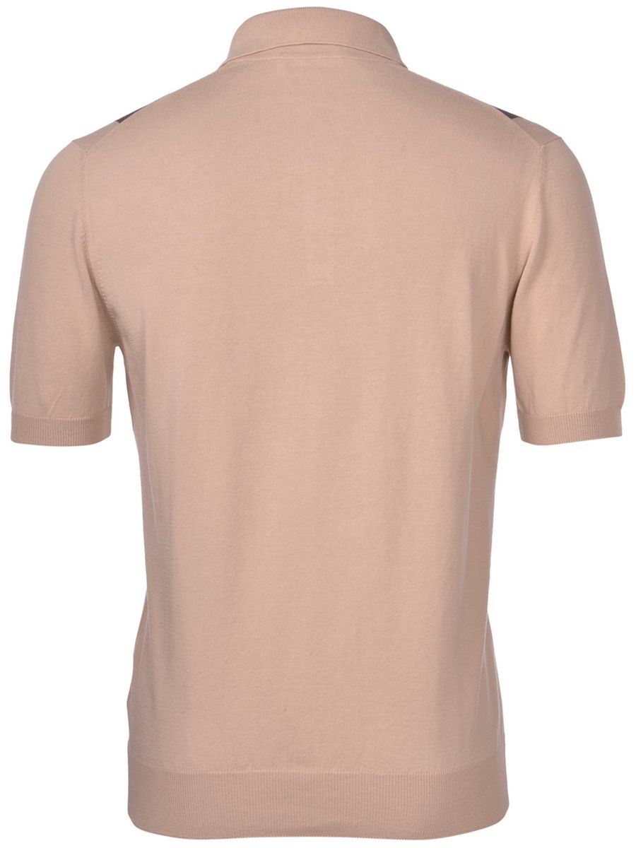 Camiseta de Gran Sasso y poste para hombres 59145/18002 beige