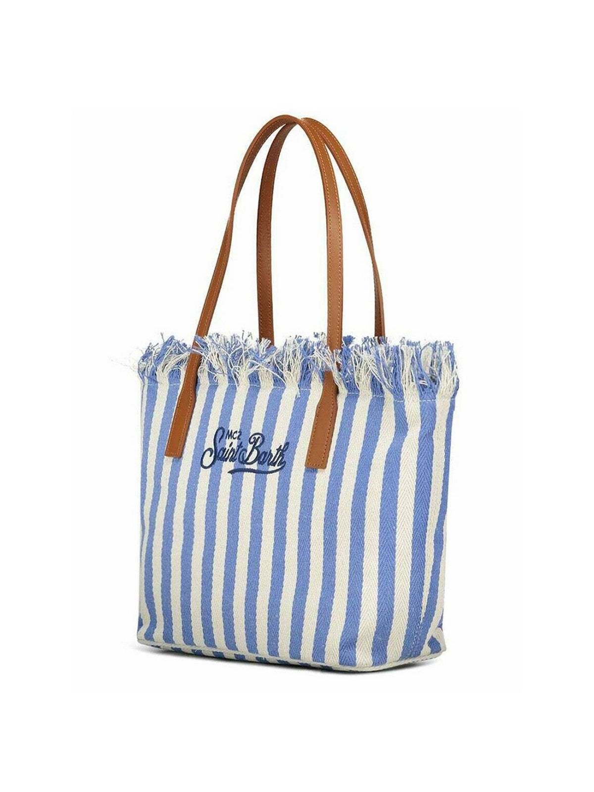 MC2 SAINT BARTH Borsa Donna  CITY BAG FRINGE 01765L HB STRIPES 36 EMB