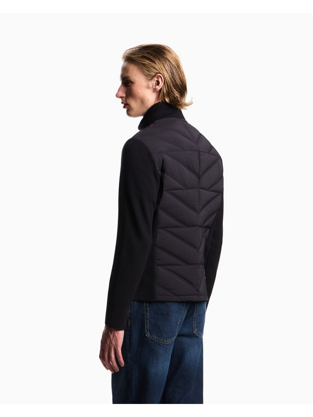 EMPORIO ARMANI Herren Daunenjacke EM003426 AF17823 UB118 ICONIC 0920 NAVY BLUE EA