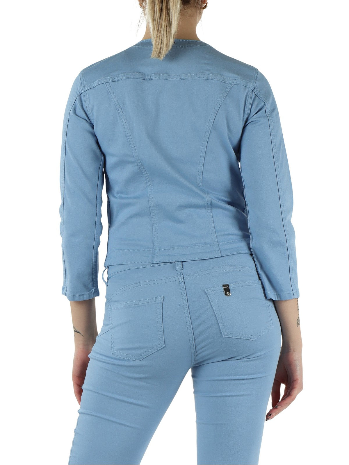 LIU JO WHITE Giubbino Donna  WA6262T367A P9258 Brig.blue wave flowe