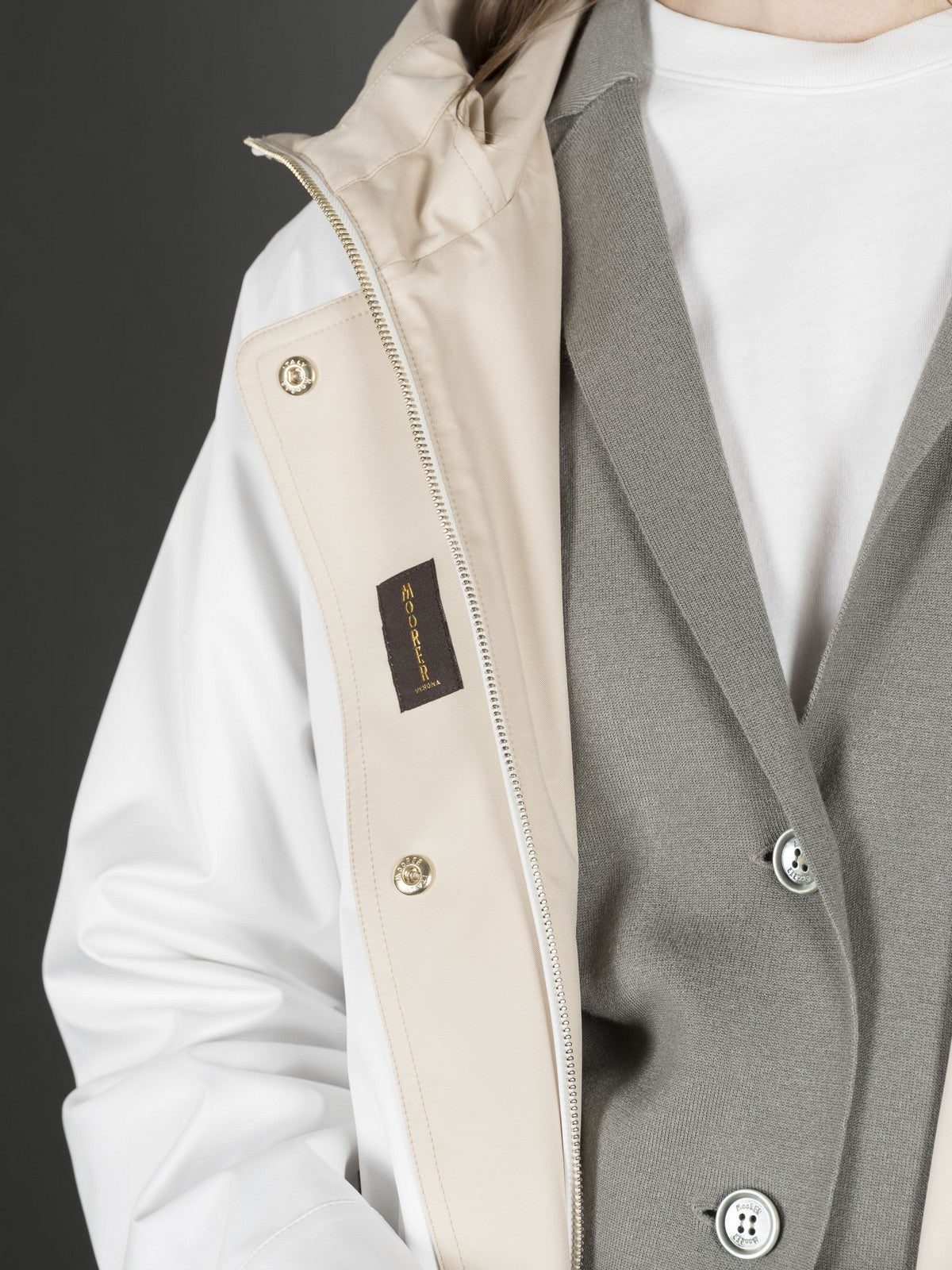 MOORER parka Donna MOLLY-ADB MODPA100741 TEPA136 Beige gioboutiqueweb