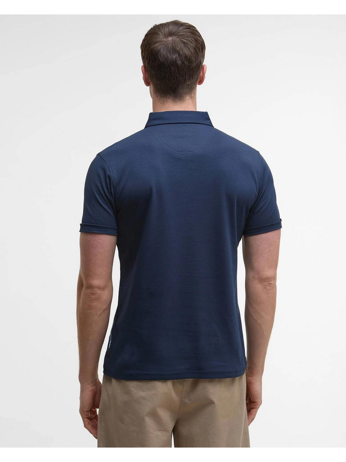 BARBOUR Polo Uomo PREMIUM CORPATCH TAILORED POLO MML1496 NY91 NAVY