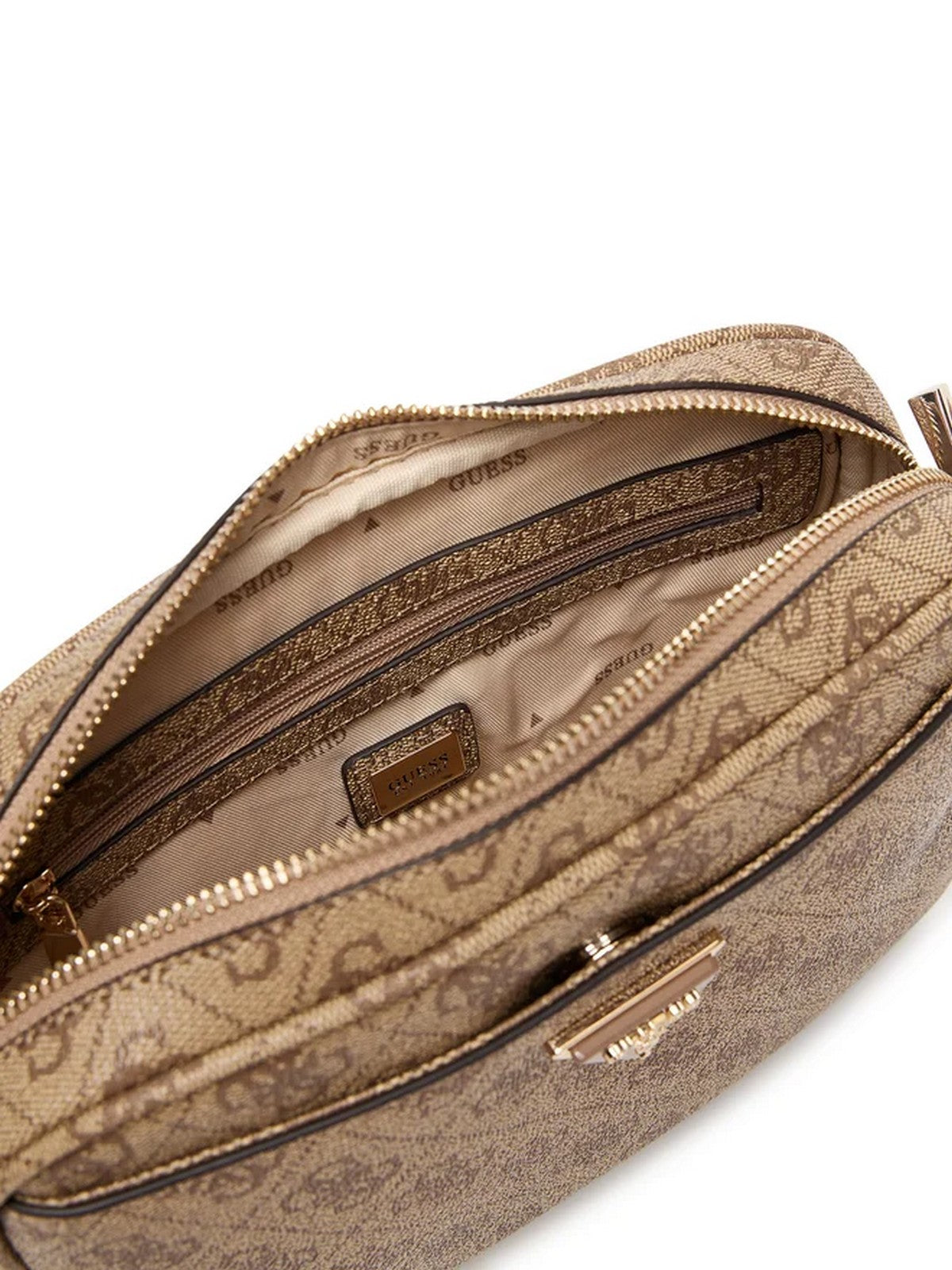 GUESS Borsa Donna MERIDIAN II CAMERA BAG HWSG69 74140 LTL LATTE LOGO