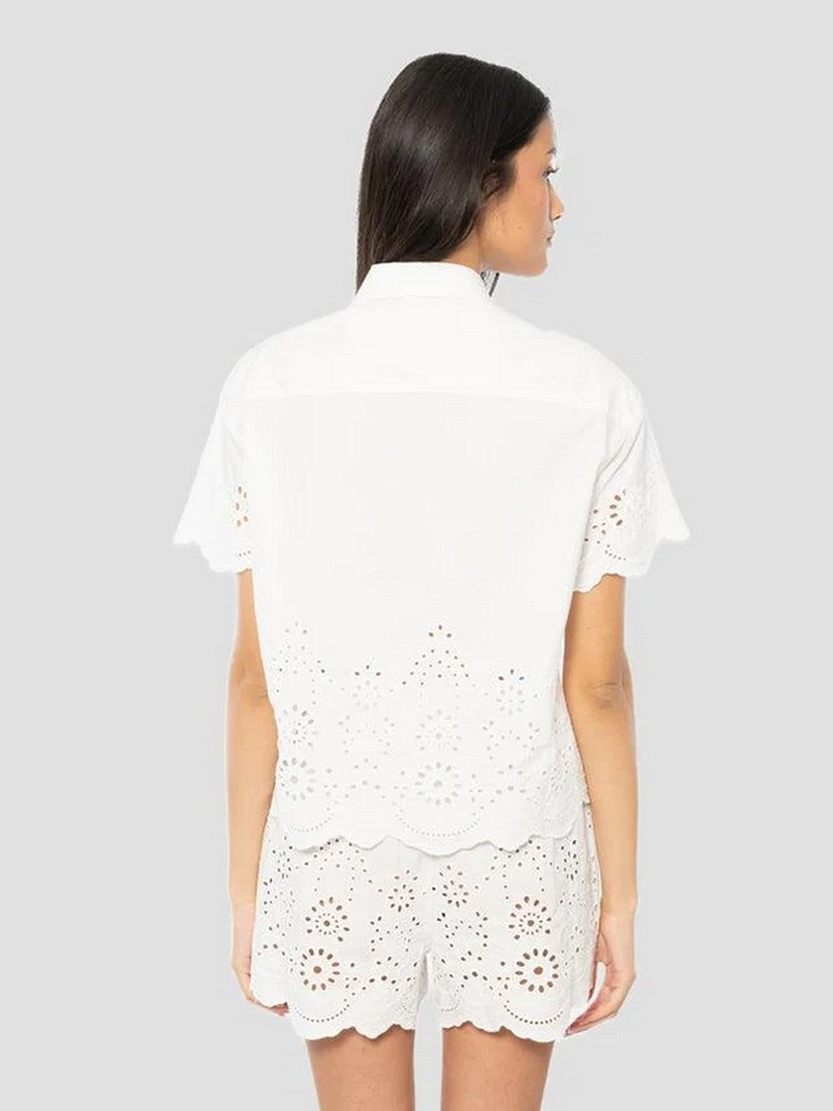 MC2 SAINT BARTH Blusa Donna  CLEMENTINE 01315L SANGALLO MORRIS FLOWER EMBRY 01