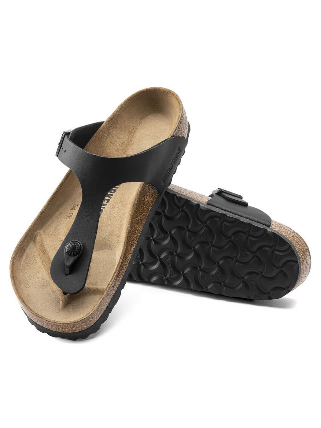 BIRKENSTOCK Sandalo Unisex adulto Gizeh 043691 Nero