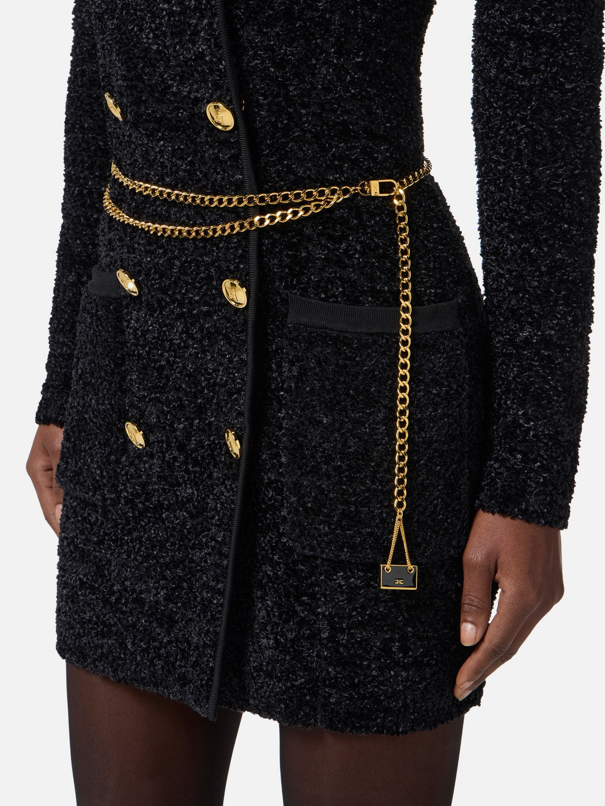 ELISABETTA FRANCHI Abito Donna  AM32S57E2 110 Nero